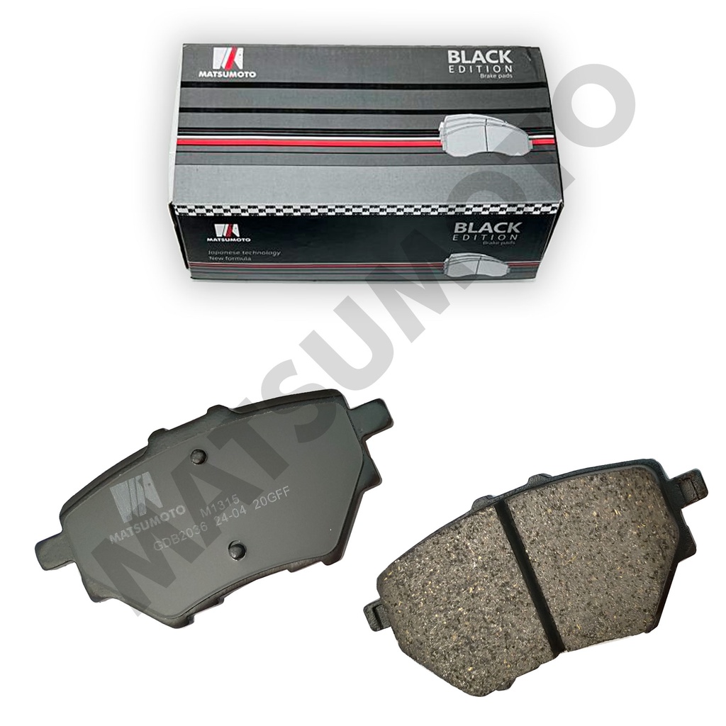 M1315 Pastillas de Freno Low Metal Traseras Citroen / Ford / Haval / Peugeot