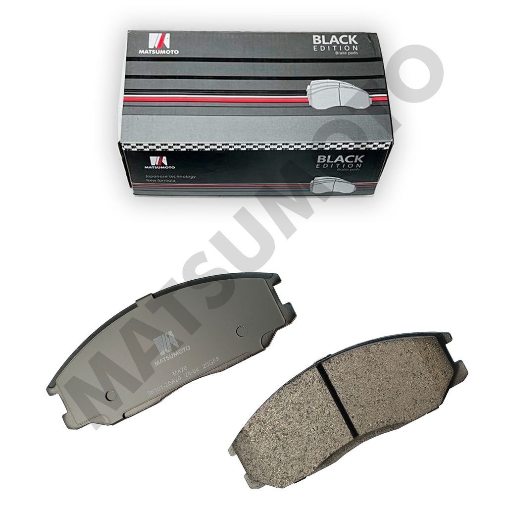 M476 Pastillas de Freno Low Metal Delanteras Hyundai / SsangYong
