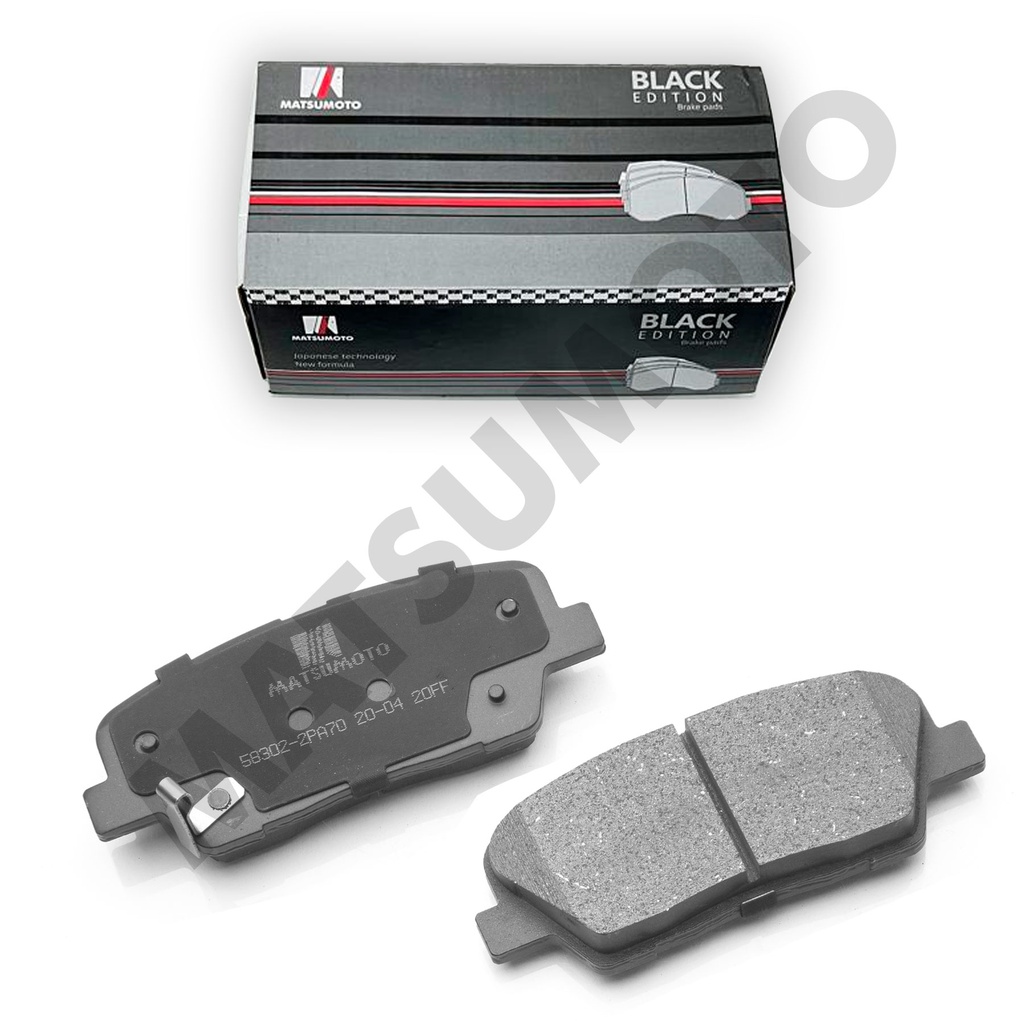 M1119/M1121 Pastillas de Freno Low Metal Traseras Hyundai Santa Fe / Kia Sorento / SsangYong
