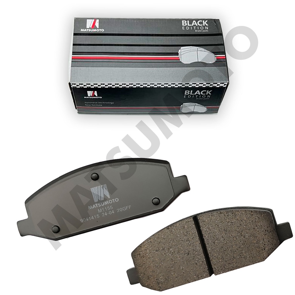 M1155 Pastillas de Freno Low Metal Delanteras Chevrolet Sail (2010-2017)