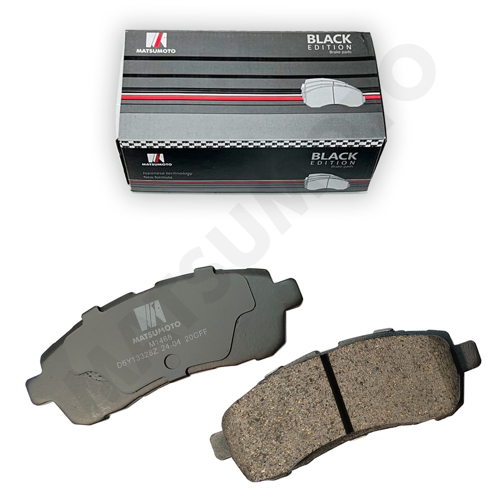 M1468 Pastillas de Freno Low Metal Delanteras Mazda Demio (2007-2014) / Mazda 2 (2007-2015)