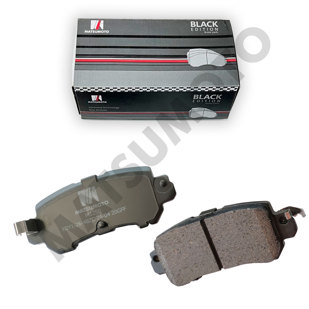 M1250 Pastillas de Freno Low Metal Traseras Mazda CX-3 / CX-5 / Mazda 2