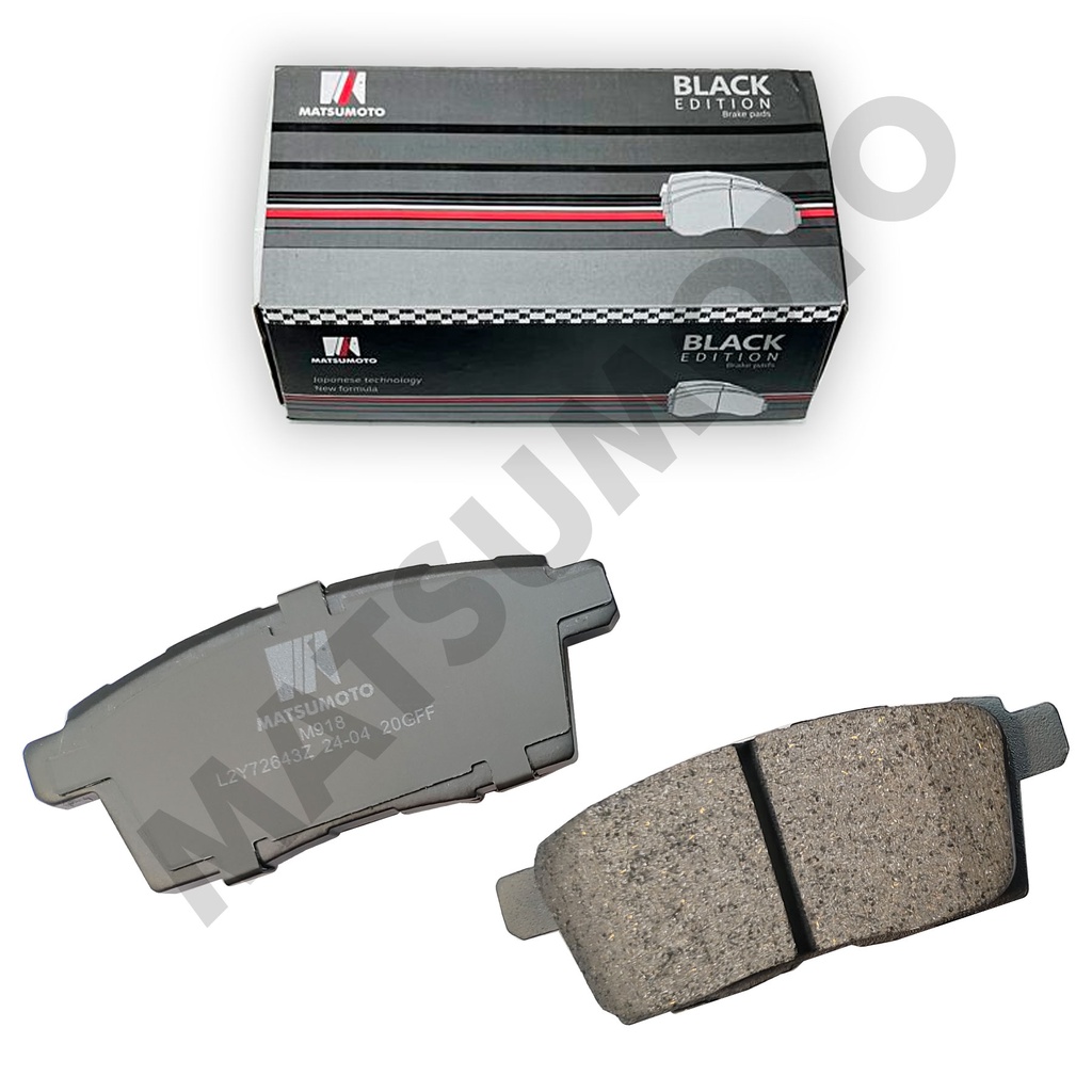 M918 Pastillas de Freno Low Metal Traseras Ford / Mazda / FAW