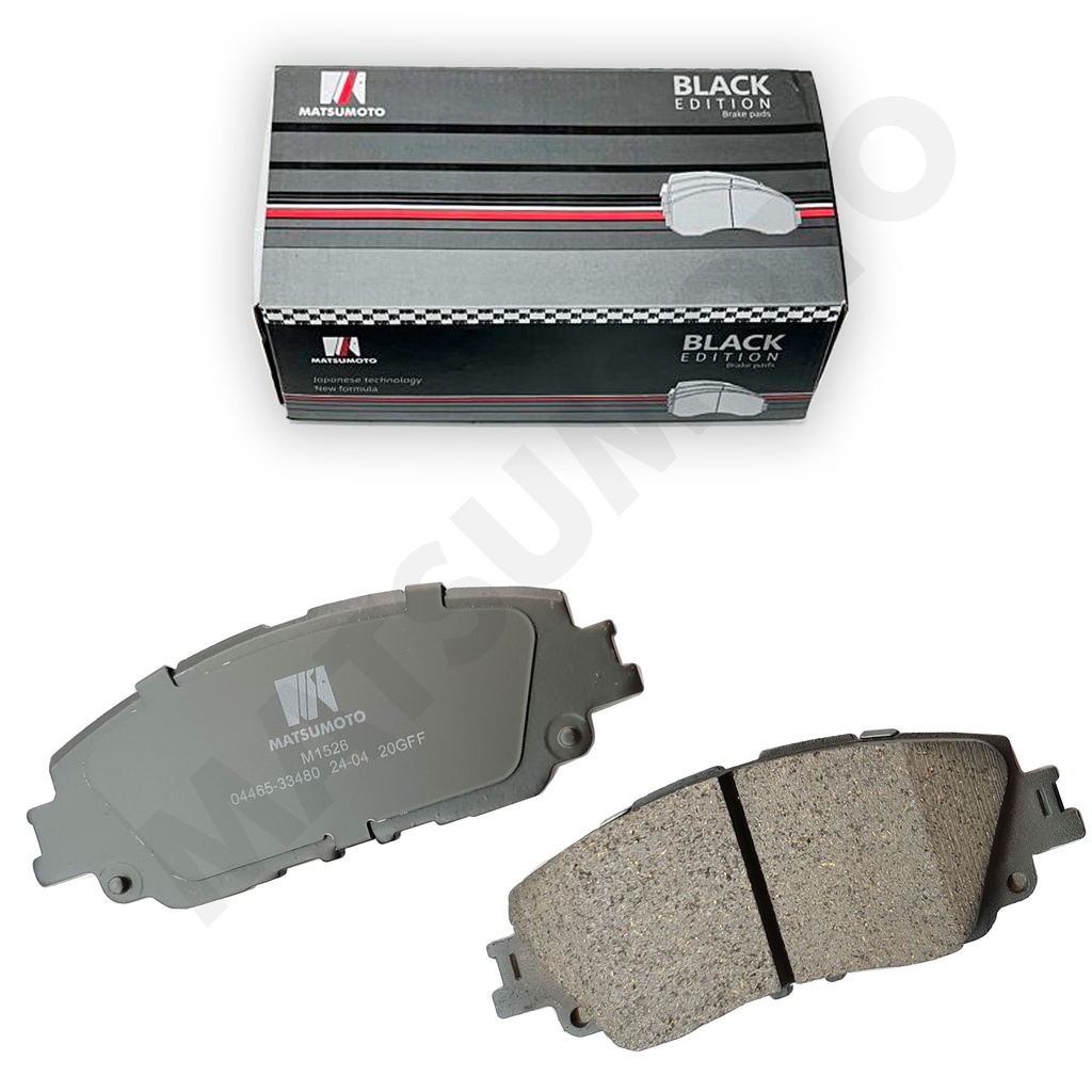 M1526 Pastillas de Freno Low Metal Delanteras Toyota