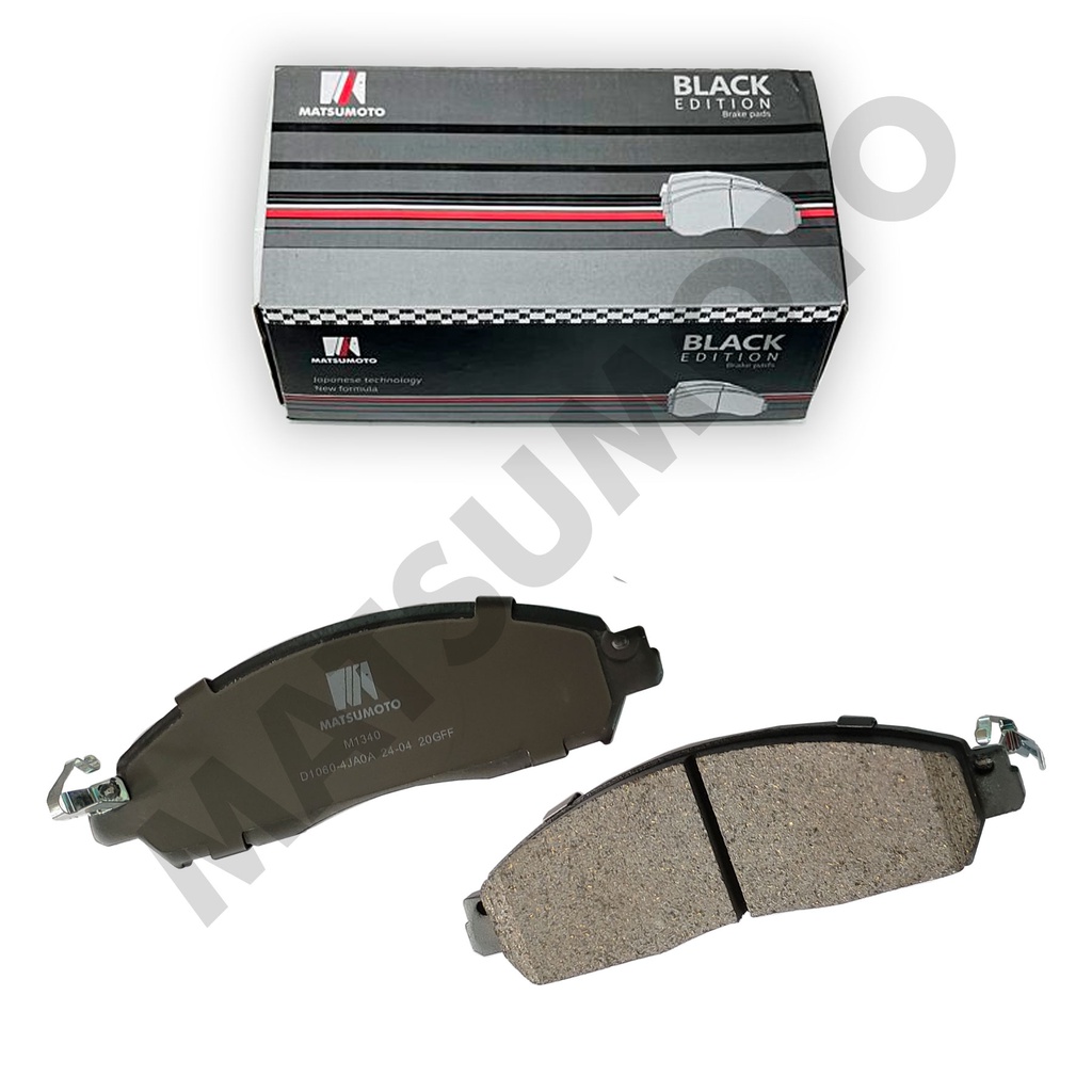 M1340 Pastillas de Freno Low Metal Delanteras Nissan NP300 Navara / Renault Alaskan