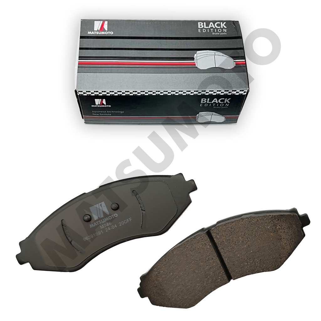 M746 Pastillas de Freno Low Metal Delanteras Chevrolet Aveo / Daewoo