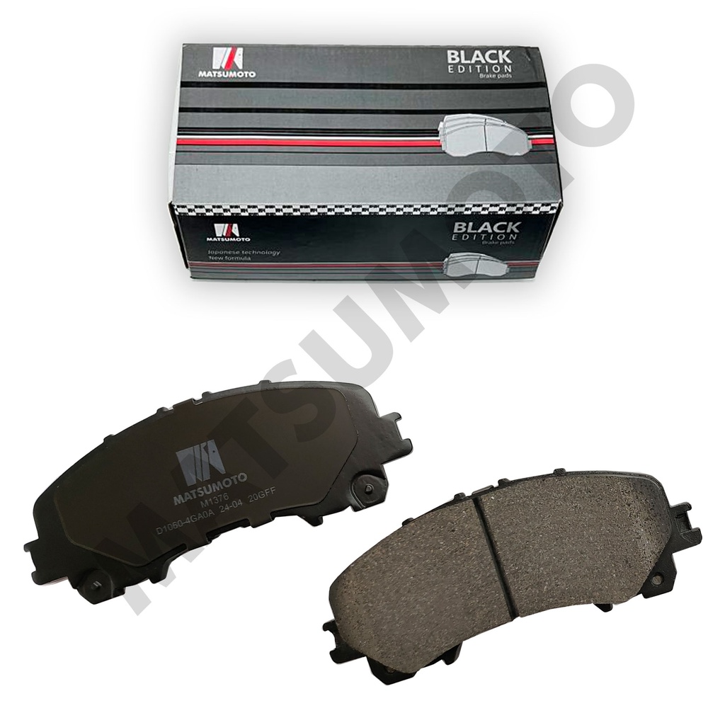M1376 Pastillas de Freno Low Metal Traseras Mazda CX-5 (2016-2024)