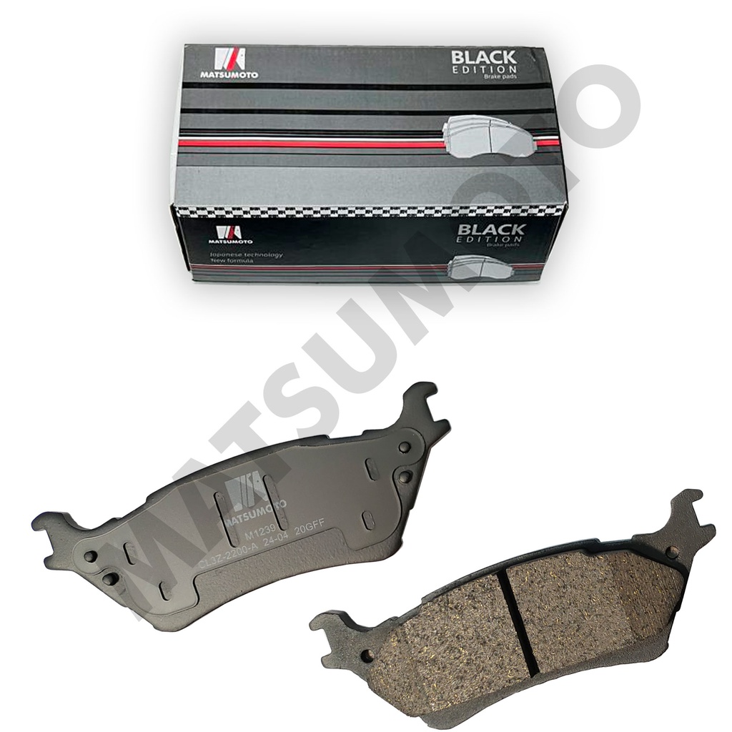 M1239 Pastillas de Freno Low Metal Traseras Ford F-150 (2010-2024)