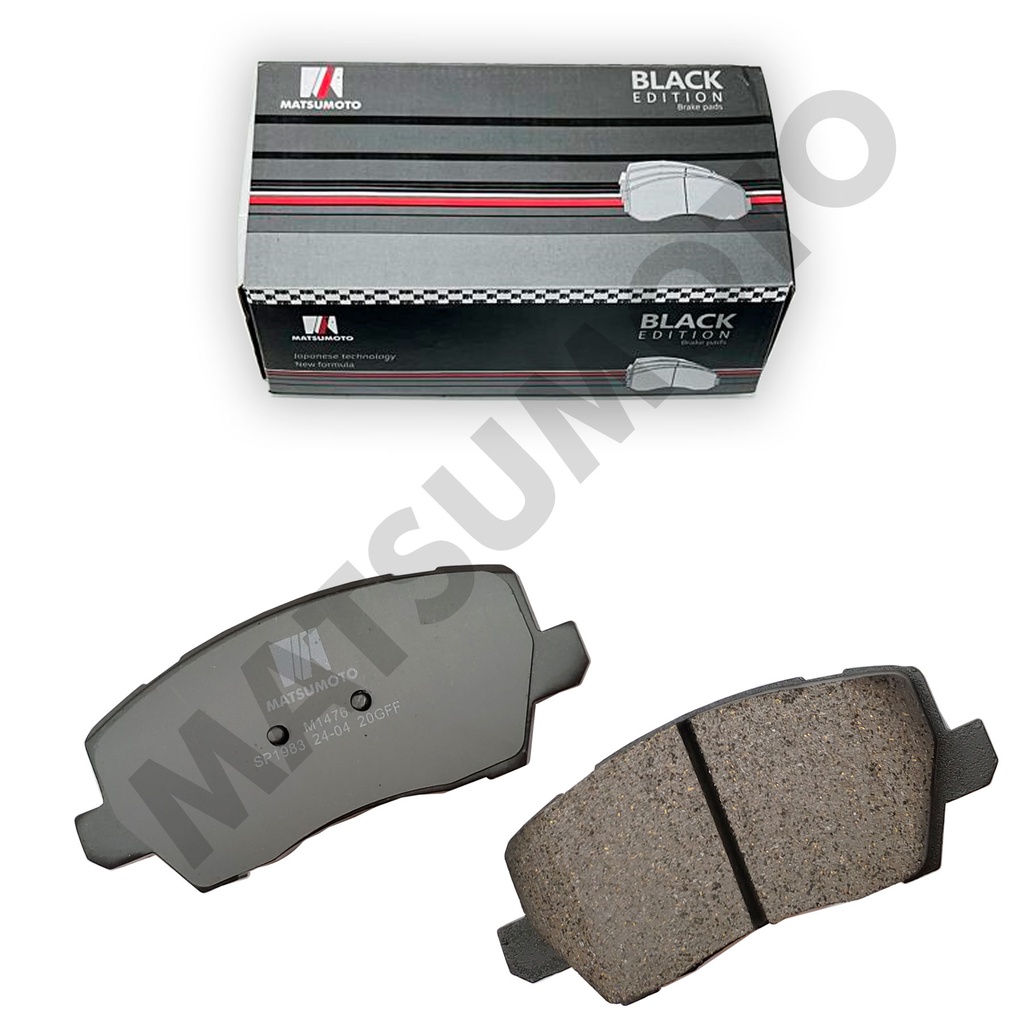 M1476 Pastillas de Freno Low Metal Delanteras Kia Morning (2017-2026)