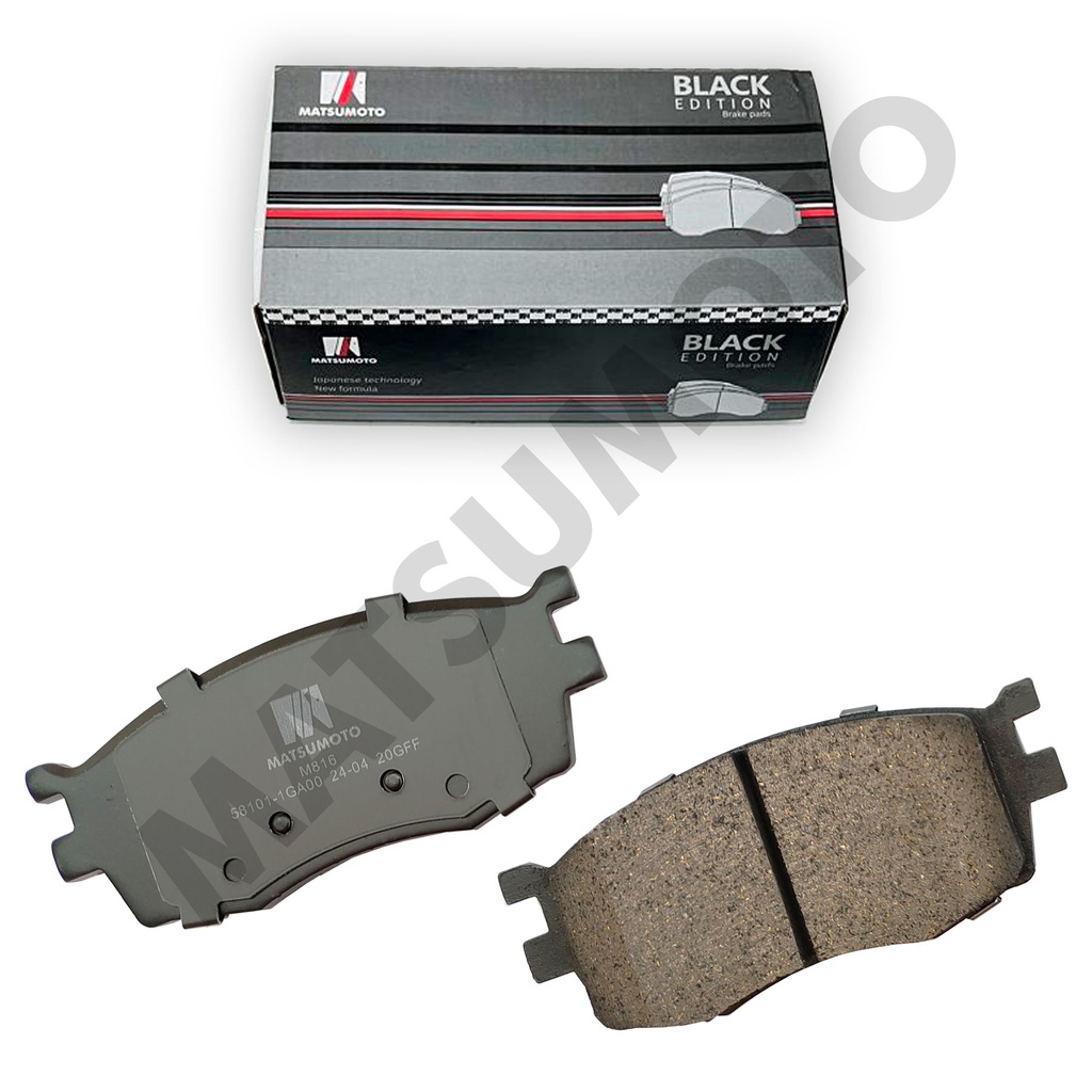 M816 Pastillas de Freno Low Metal Delanteras Hyundai / Kia / JAC