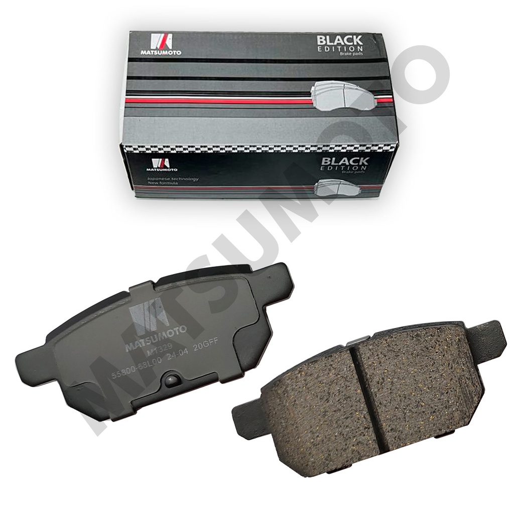M1329 Pastillas de Freno Low Metal Traseras Suzuki