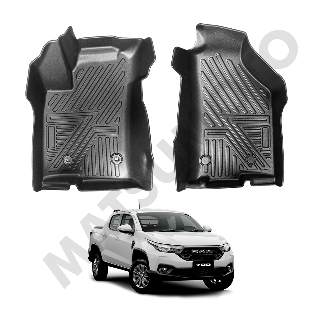 Set Pisos Calza Perfecto para RAM 700 (2022 - ON) CABINA SIMPLE