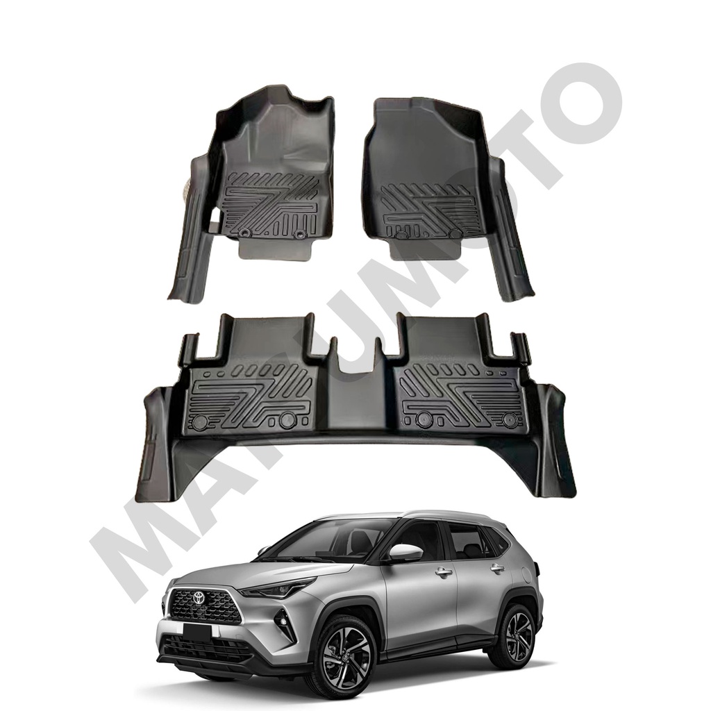Set Pisos Calza Perfecto para Toyota Yaris Cross (2023 - ON)