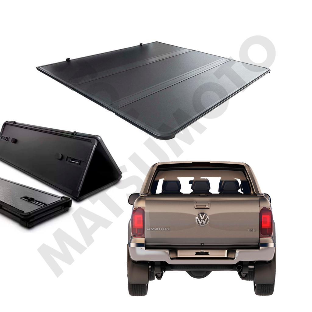 Cubre Pick Up Tapa Rigida Plegable VW Amarok (2010 - 2023)