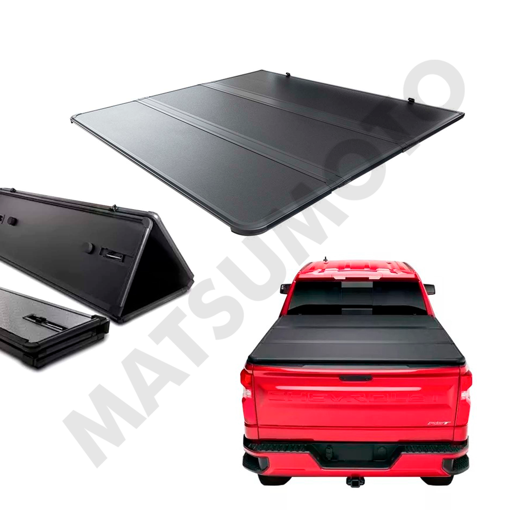 Cubre Pick Up Tapa Rigida Plegable Chevrolet Dmax (2015 - actual) / Colorado (2018 - ON) / (BT50 2021 - ON) / JIM REMAX // HTTC-BT21