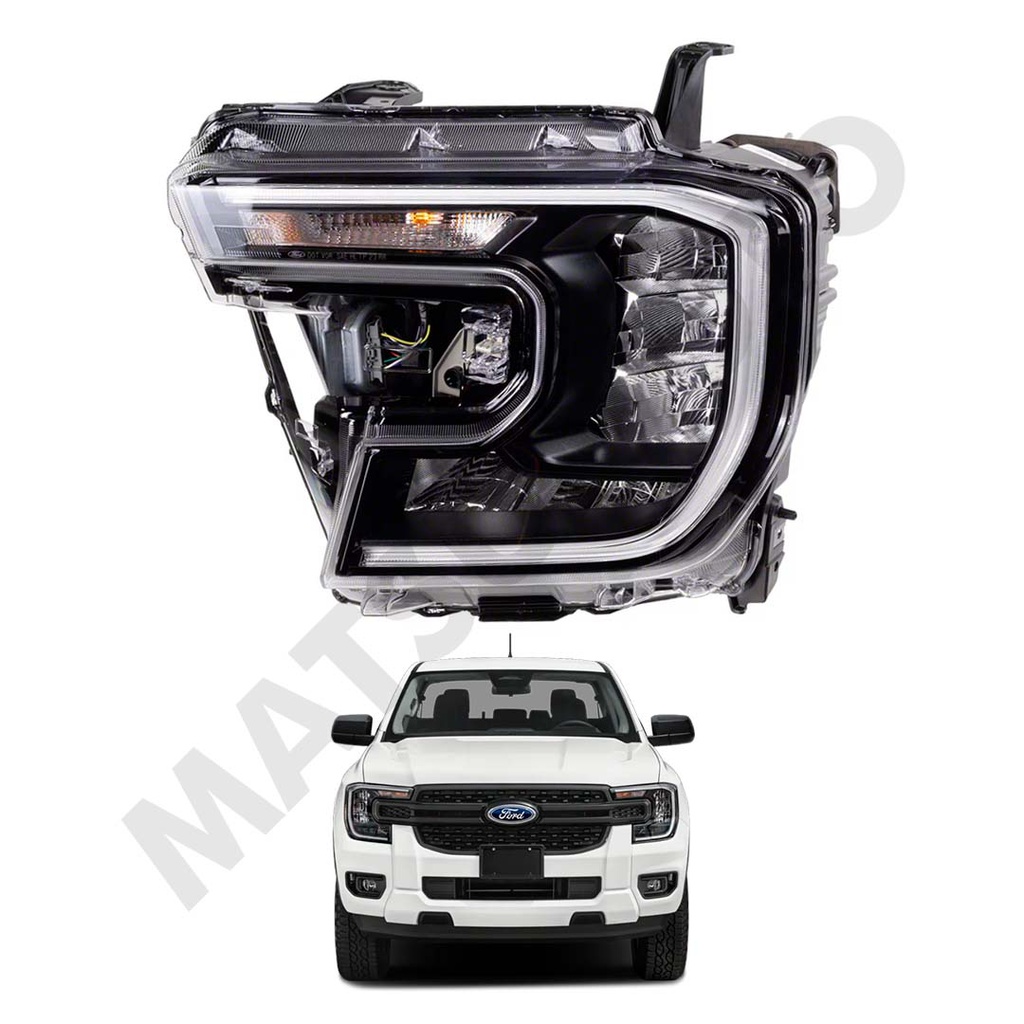 Óptico Izquierdo Ford Ranger XLS / XLT / Limited (2023-ON)