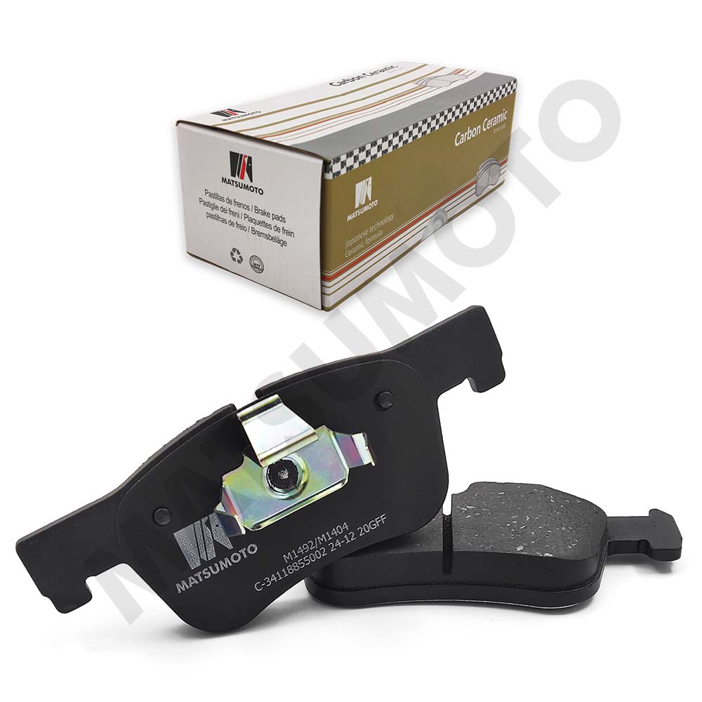 M1492/M1404 Pastillas de freno Carbo-Cerámica delantera BMW 320i F30 (2011-2016)