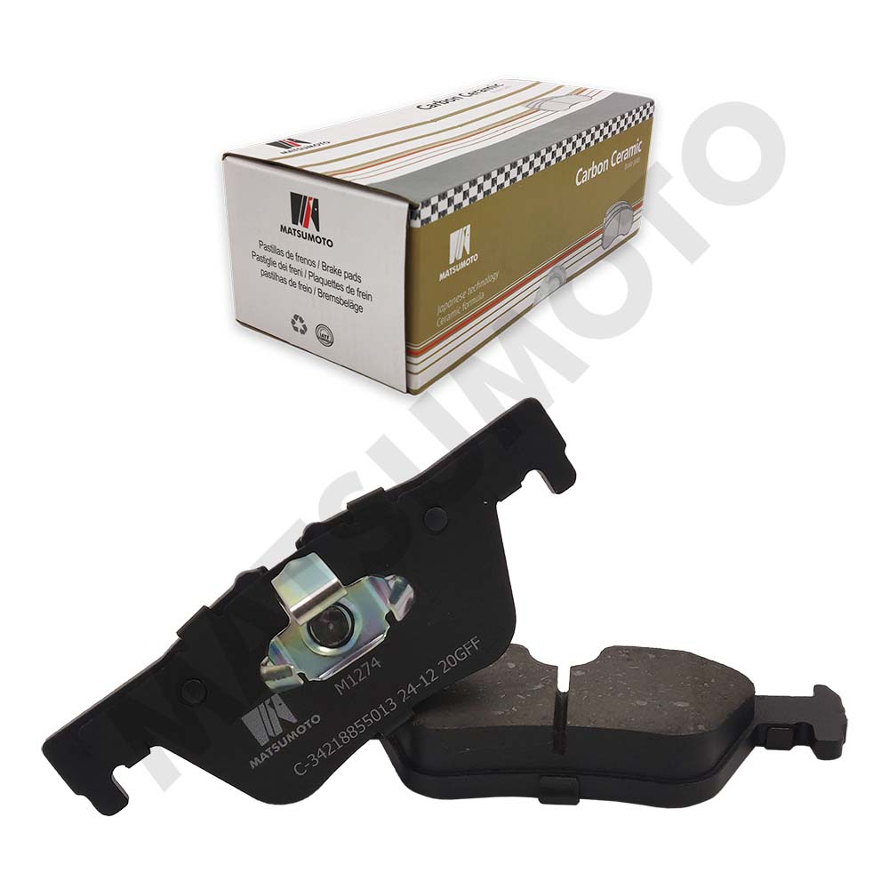 M1274 Pastillas de Freno Carbo-cerámica Traseras BMW 320i F30 (2012-2018)