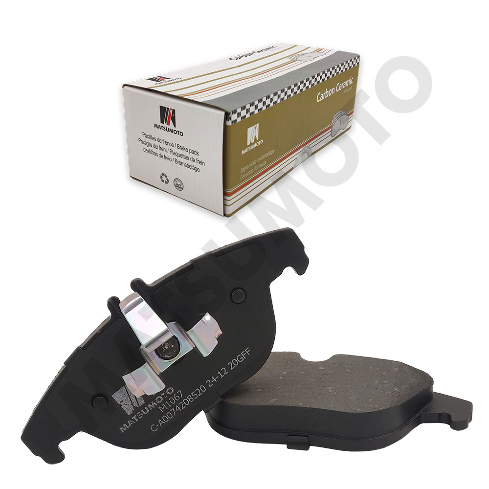 M1067 Pastillas de freno Carbo-Cerámica trasera Mercedes Benz C180 C200 (2014-2019)