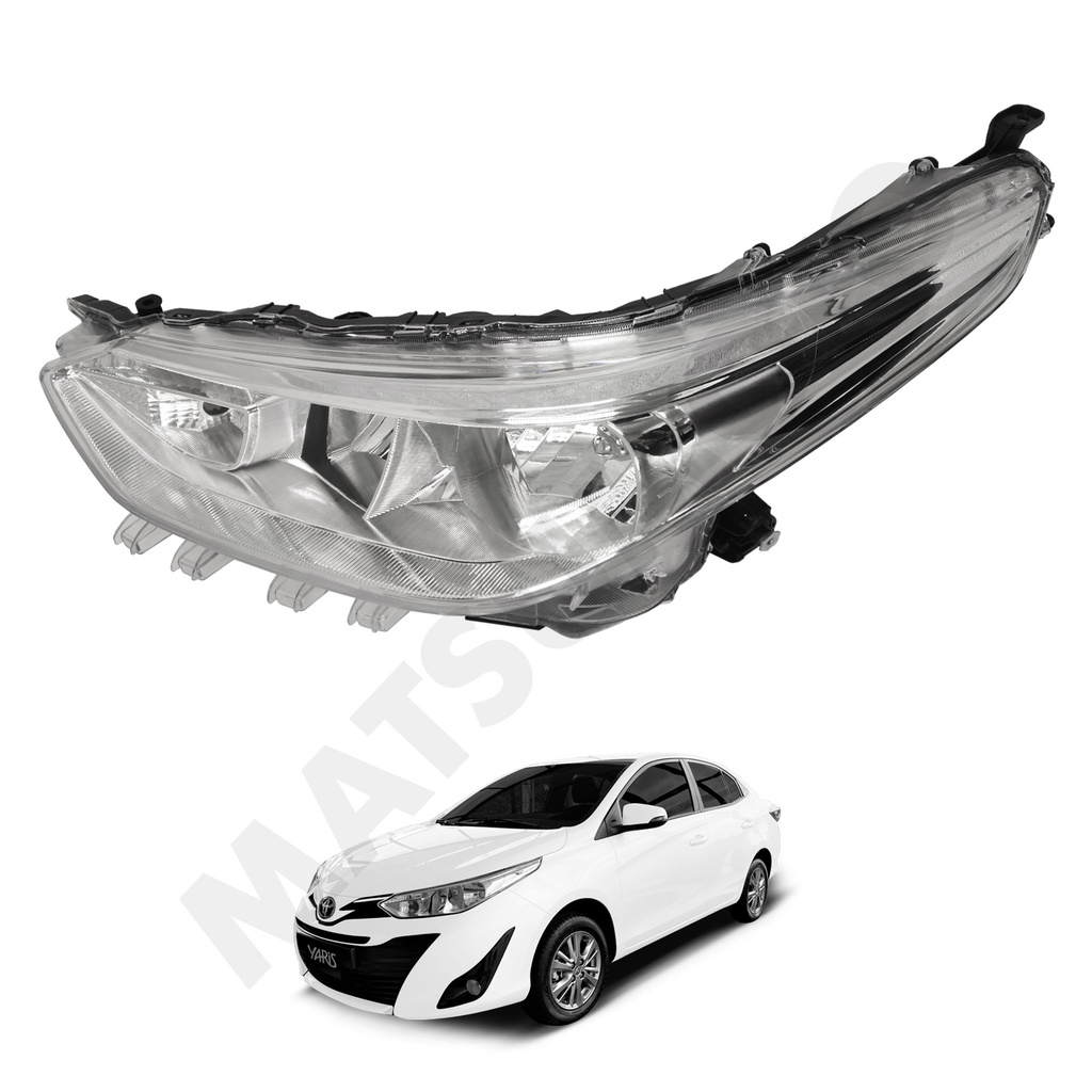 Optico IZQUIERDO Yaris sedan (2018 - 2022)