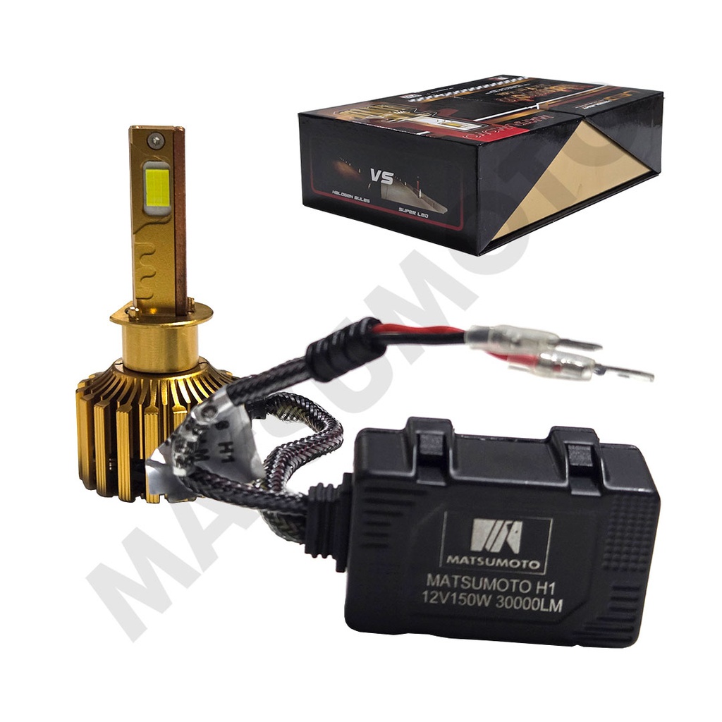 Set de Ampolletas LED M38 H1 30000lm Air Force Max 150w