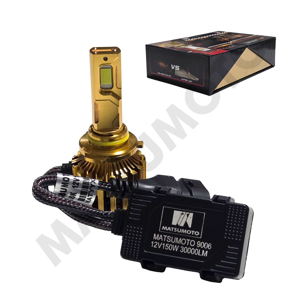 Set de Ampolletas LED M38 9006 30000lm (HB4) Air Force Max 150w