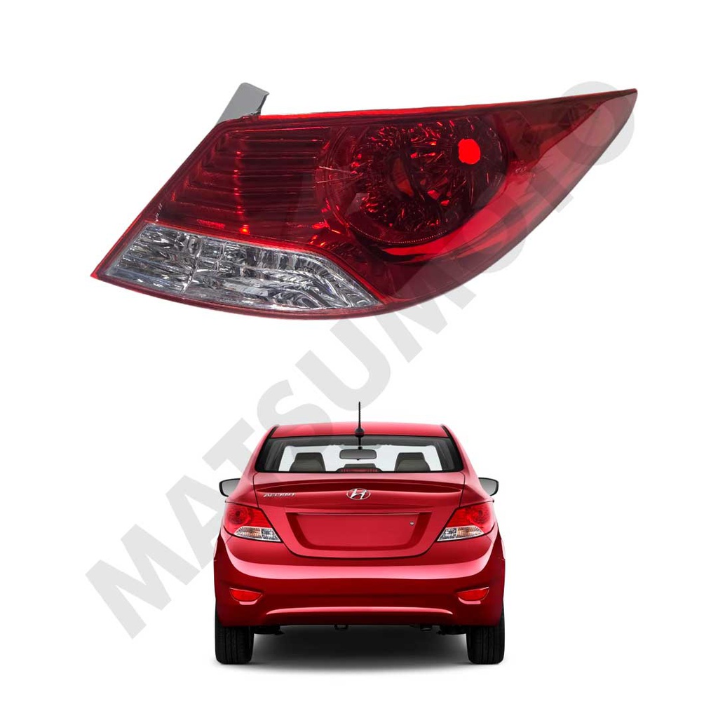 Farol Derecho Hyundai Accent Sedan (2011-2015)