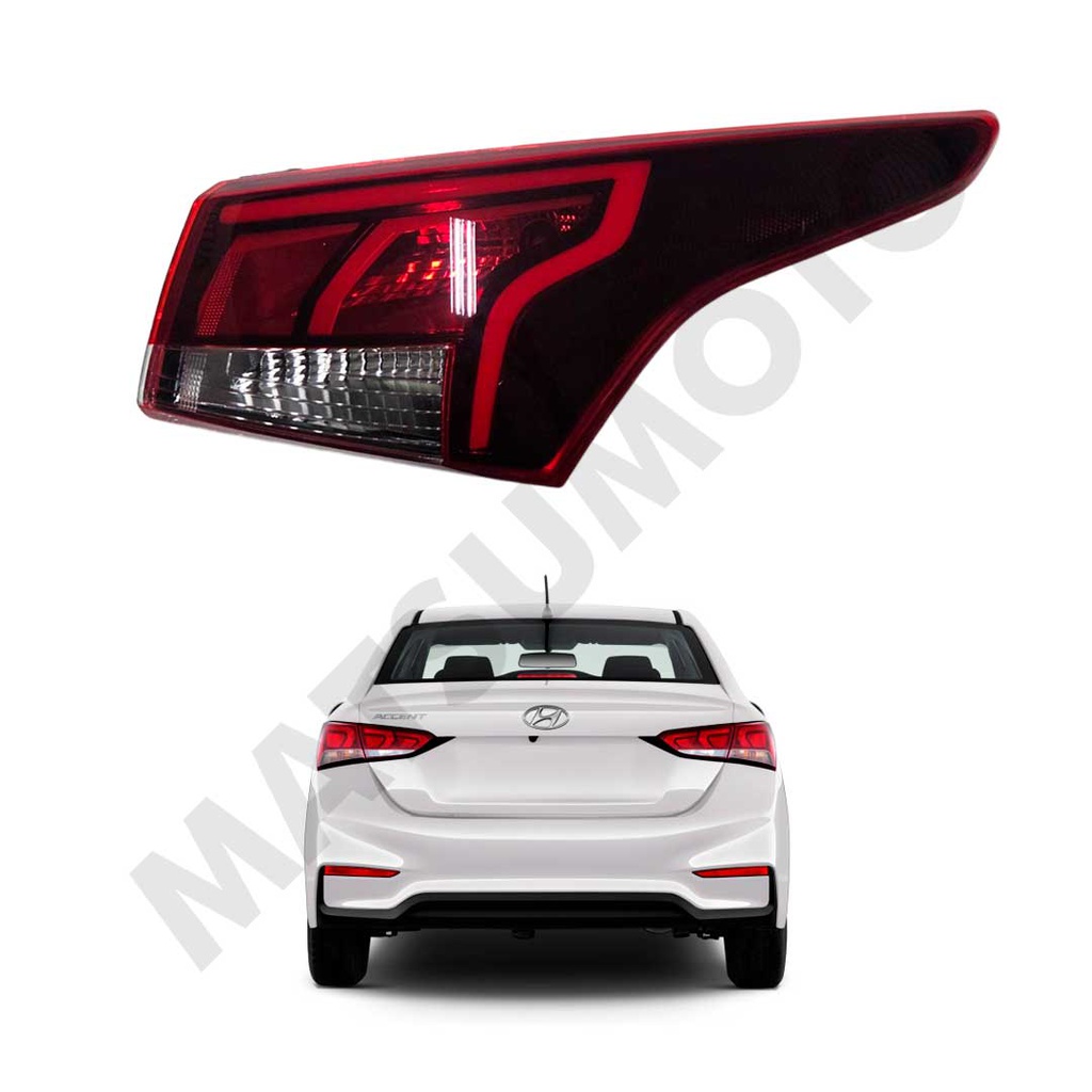 Farol Derecho Externo Hyundai Accent Sedan (2021-2023)