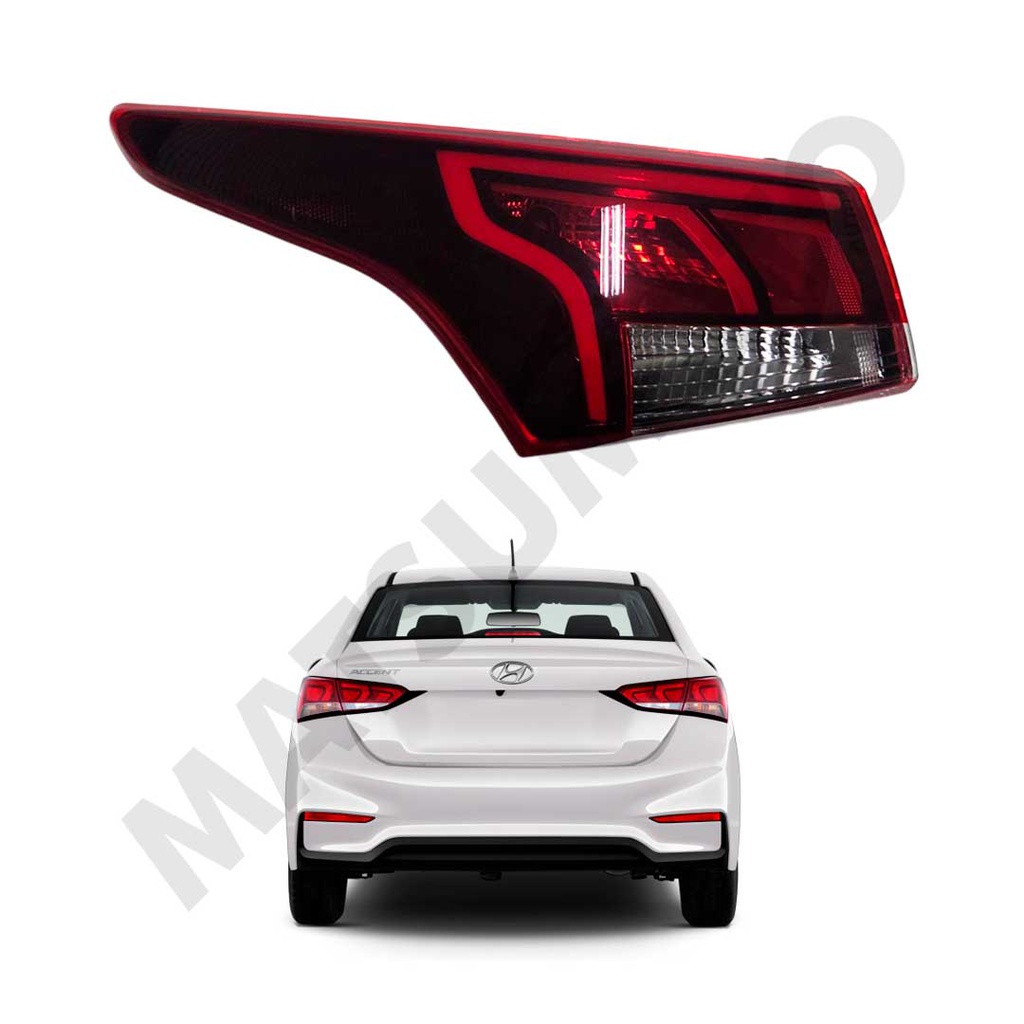 Farol Izquierdo Externo Hyundai Accent Sedan (2021-2023)