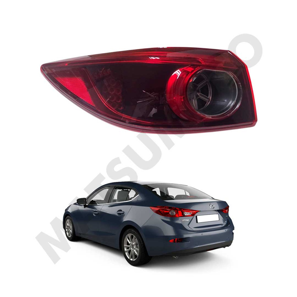 Farol Externo Trasero Izquierdo Mazda 3 Sedan (2018-2019)
