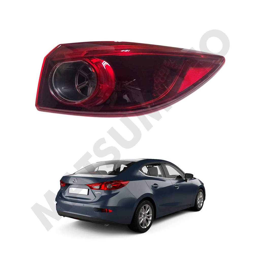 Farol Externo Trasero Derecho Mazda 3 Sedan (2018-2019)