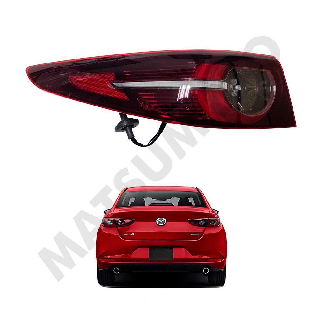 Farol Interno Trasero Izquierdo Mazda 3 Sedan (2020-2023)