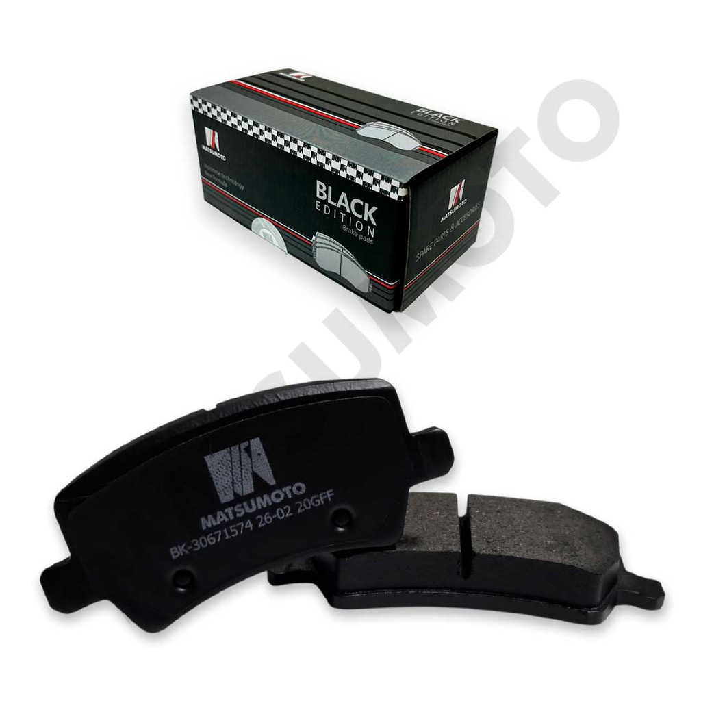 M988 Pastillas de Freno Low Metal Traseras Volvo V60 (2017 - ON) / S80 / V70 / Landrover
