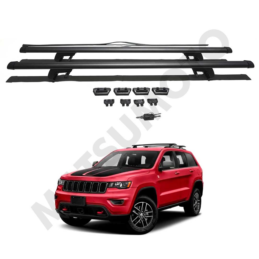 Barras transversal rieles elevados 120 CM (sistema convencional abrazadera)