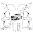 Kit Decorativo Exterior Cromo para Toyota Hilux Vigo (2012 - 2015)
