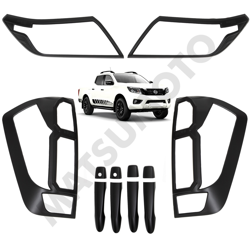 Kit Decorativo Exterior Black Edition Nissan NP300 Navara (2016-2020)
