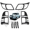 Kit Decorativo Exterior Black Edition para Toyota Hilux Vigo (2012 - 2015)