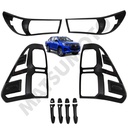 Kit Decorativo Exterior Black Edition para Toyota Hilux Revo (2016 - 2020)