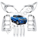 Kit Decorativo Exterior Cromo para Toyota Hilux Kun (2009 - 2011)