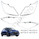 Kit Decorativo Exterior Cromo para Suzuki Dzire (2018 - 2022)