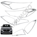 Kit Decorativo Exterior Cromo para Hyundai Tucson (2019 - 2022) (sin manillas)