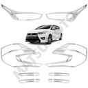 Kit Decorativo Exterior Cromo para Toyota Yaris Sport (2014 - 2017)