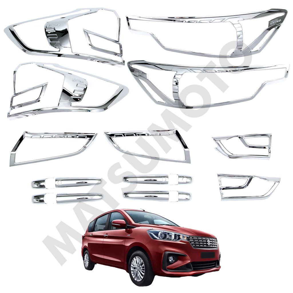 Kit Decorativo Exterior Cromo para Suzuki Ertiga (2018 - 2022)