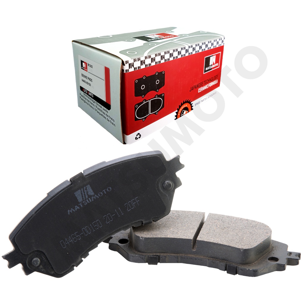 M1262 Pastillas de Freno Cerámica Delanteras Toyota Yaris (2014-2024)