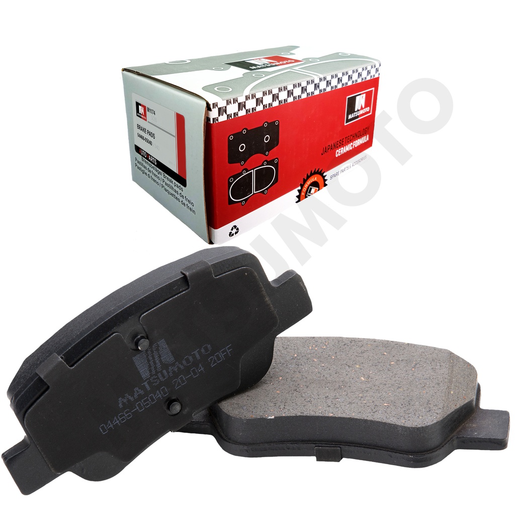 M1174 Pastillas de Freno Cerámica Traseras Toyota Avensis (2008-2018)