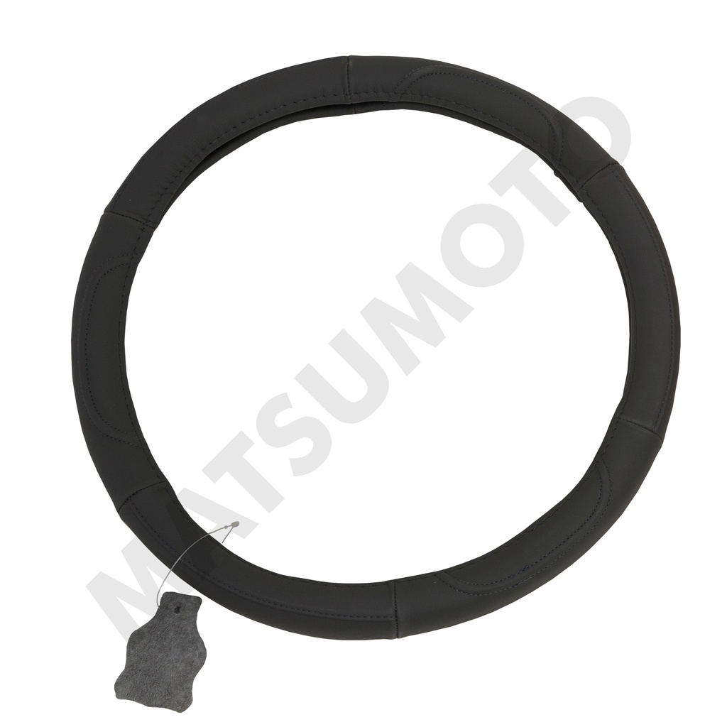 Cubre Volante de Cuero Talla: L Color: Black