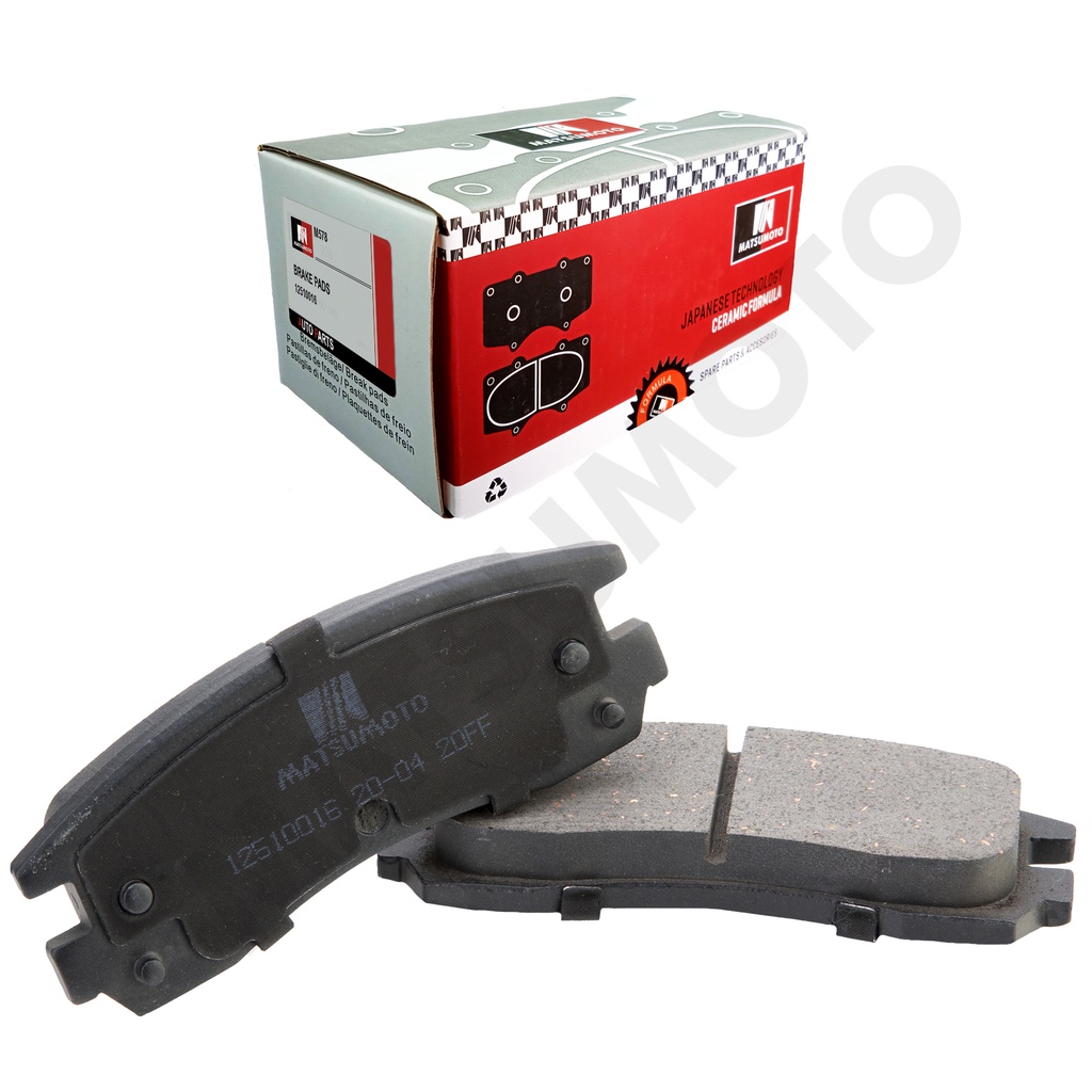 M578 Pastillas de Freno Cerámica Traseras Chevrolet