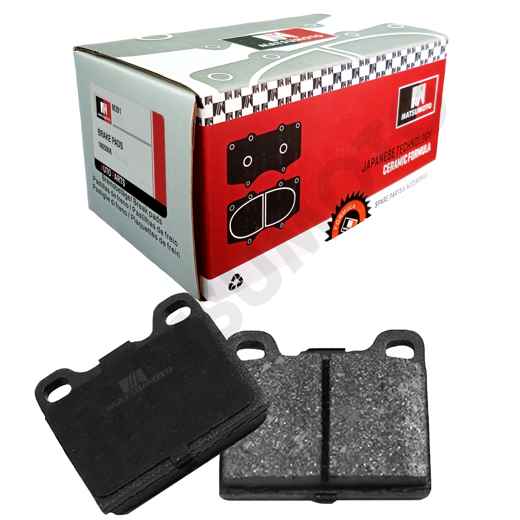 M291 Pastillas de Freno Cerámica Traseras Opel Astra (1998-2008)