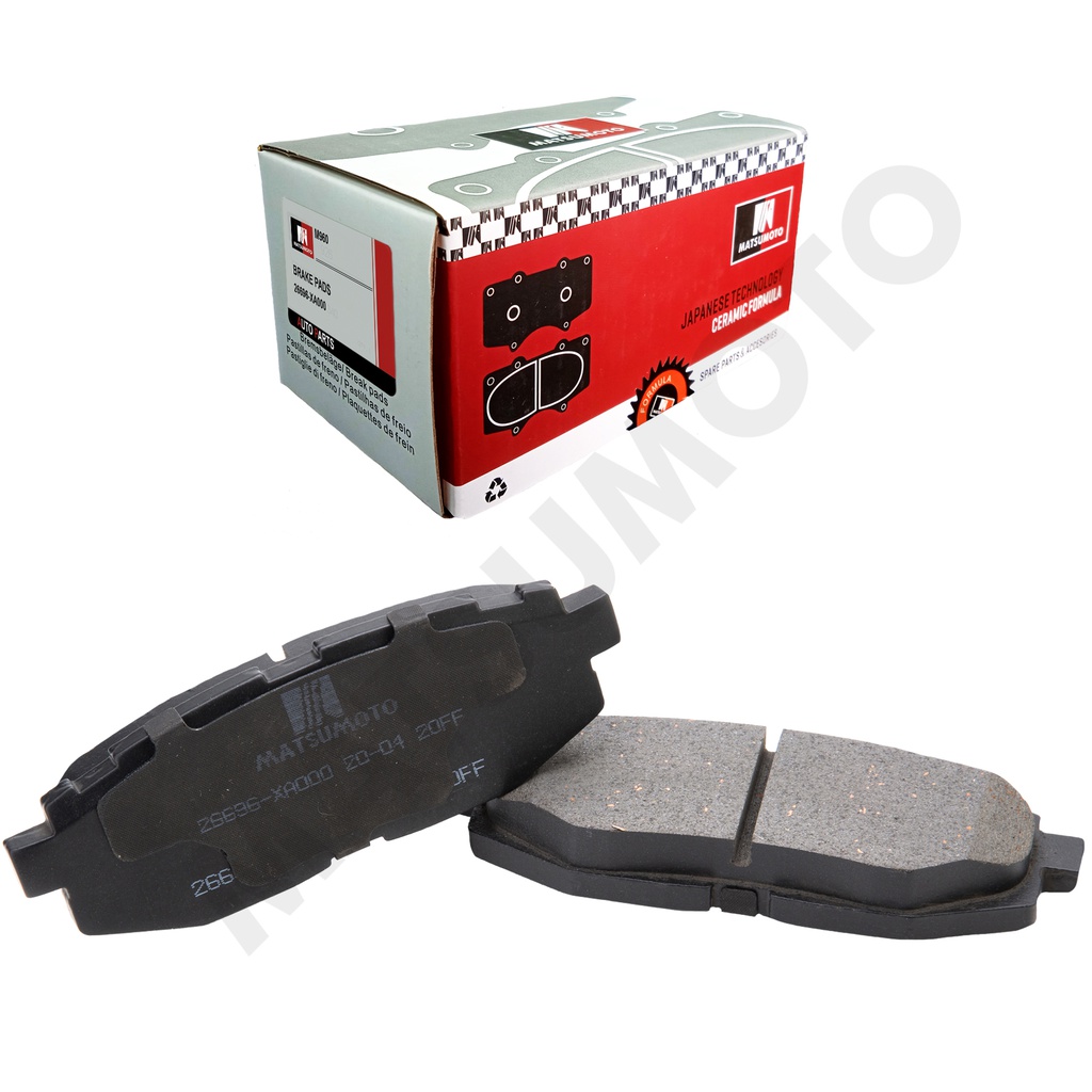 M960 Pastillas de Freno Cerámica Traseras Subaru Tribeca / Outback / Legacy