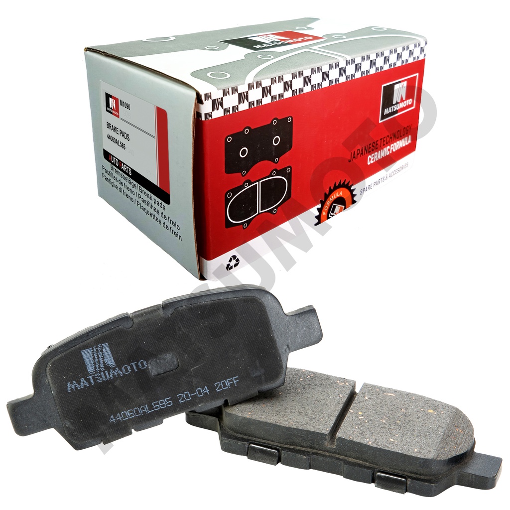 M1090 Pastillas de Freno Cerámica Traseras Nissan X-Trail / Suzuki